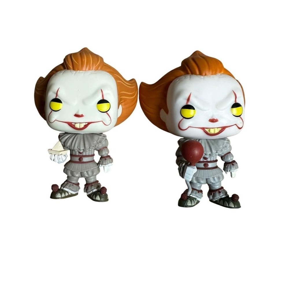 Funko Pop! IT Movie Pennywise with Boat and Balloon Vinyl Figure Set